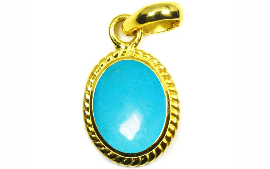 Manufacturer, Exporter, Importer, Supplier, Wholesaler, Retailer, Trader of Firoza Pendant in New Delhi, Delhi, India.