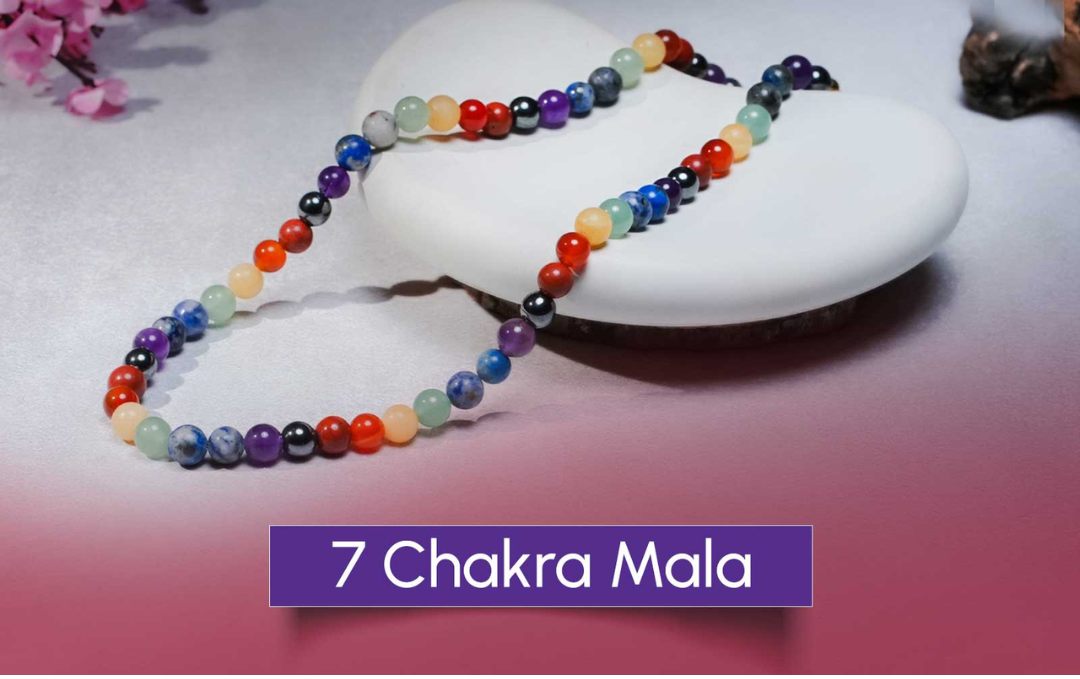 Manufacturer, Exporter, Importer, Supplier, Wholesaler, Retailer, Trader of Seven Chakra Mala in New Delhi, Delhi, India.