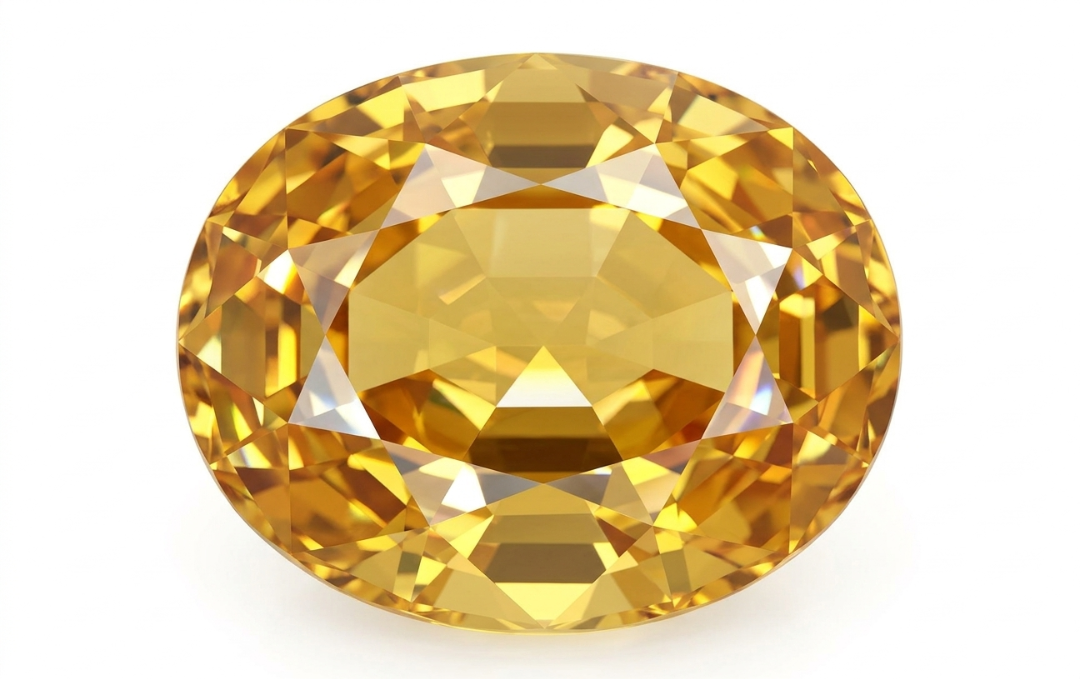 Manufacturer, Exporter, Importer, Supplier, Wholesaler, Retailer, Trader of Yellow Sapphire Gemstone in New Delhi, Delhi, India.